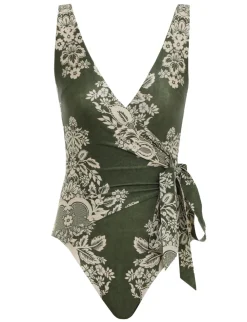 ZIMMERMANN One Pieces<Separates Wrap Tie 1Pc