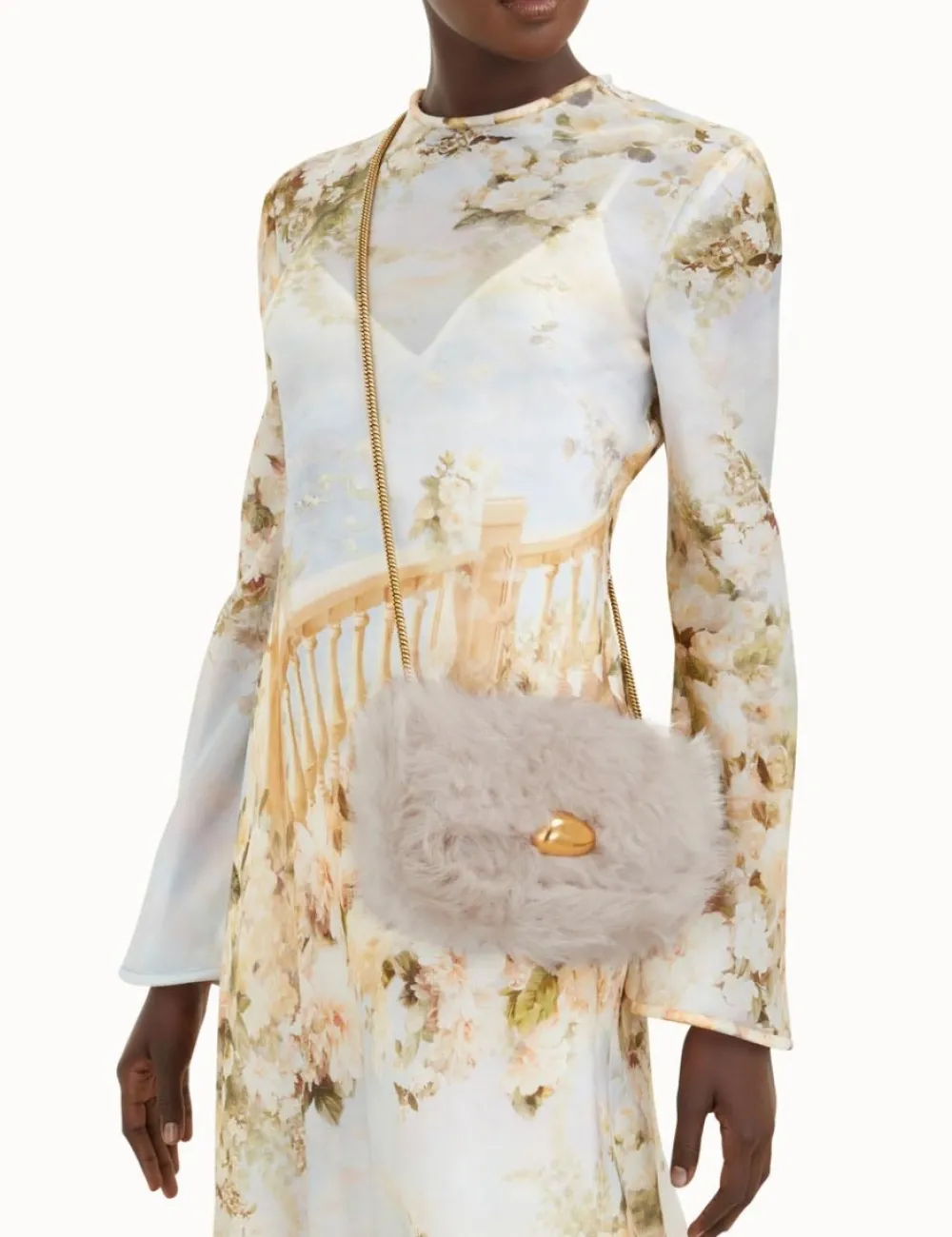 ZIMMERMANN Form & Light<Shearling Cross Body