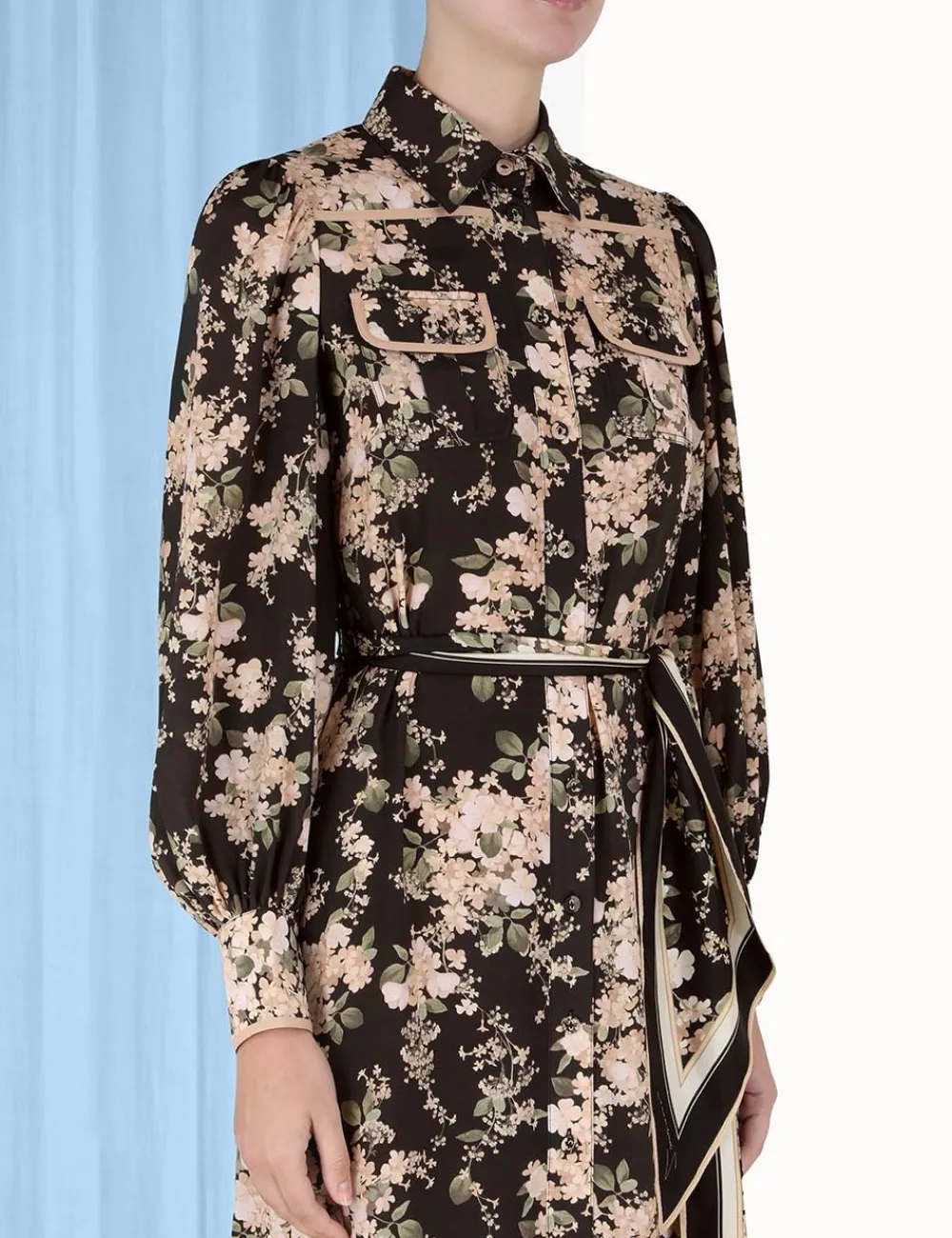 ZIMMERMANN Dresses<Shirt Midi Dress