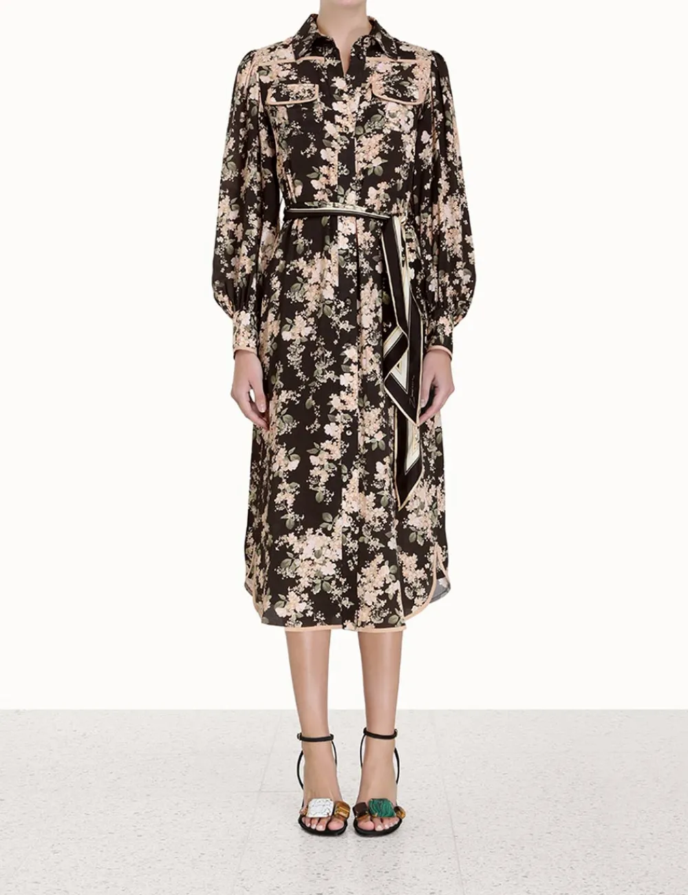 ZIMMERMANN Clothing<Shirt Midi Dress