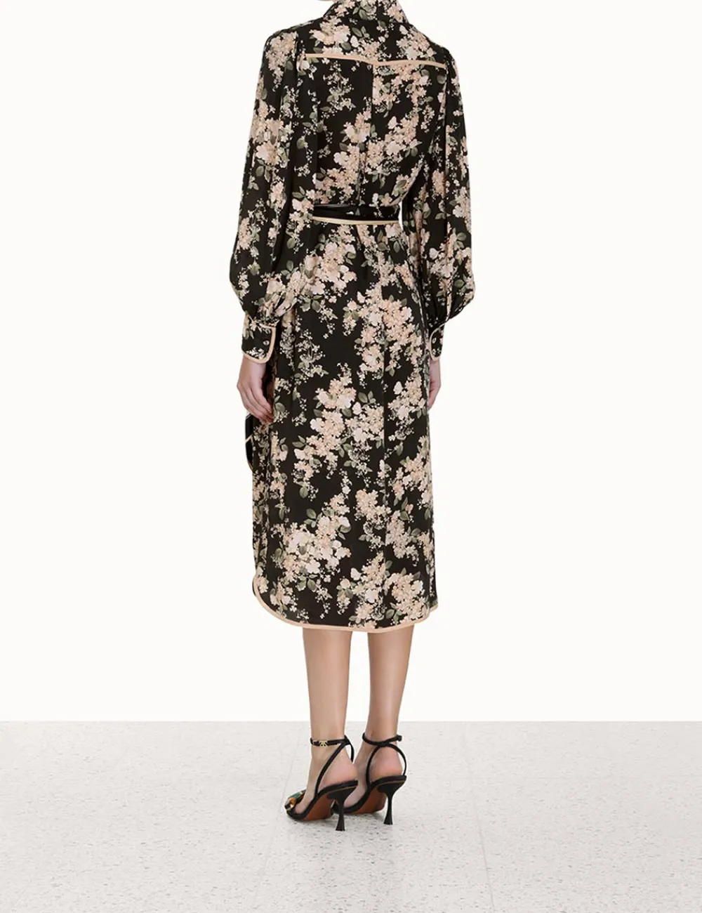 ZIMMERMANN Luminosity<Shirt Midi Dress