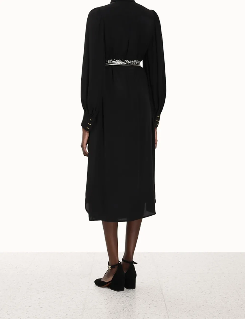 ZIMMERMANN Luminosity<Shirt Midi Dress