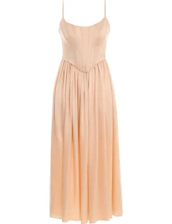 ZIMMERMANN Dresses<Silk Corset Dress