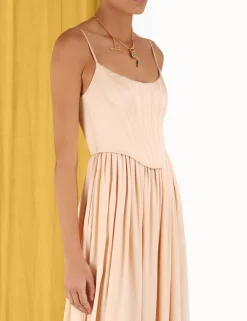 ZIMMERMANN Dresses<Silk Corset Dress