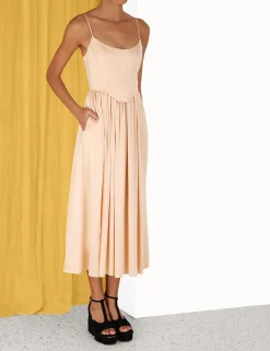 ZIMMERMANN Dresses<Silk Corset Dress