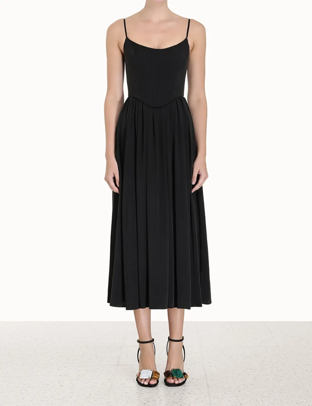 ZIMMERMANN Clothing<Silk Corset Dress
