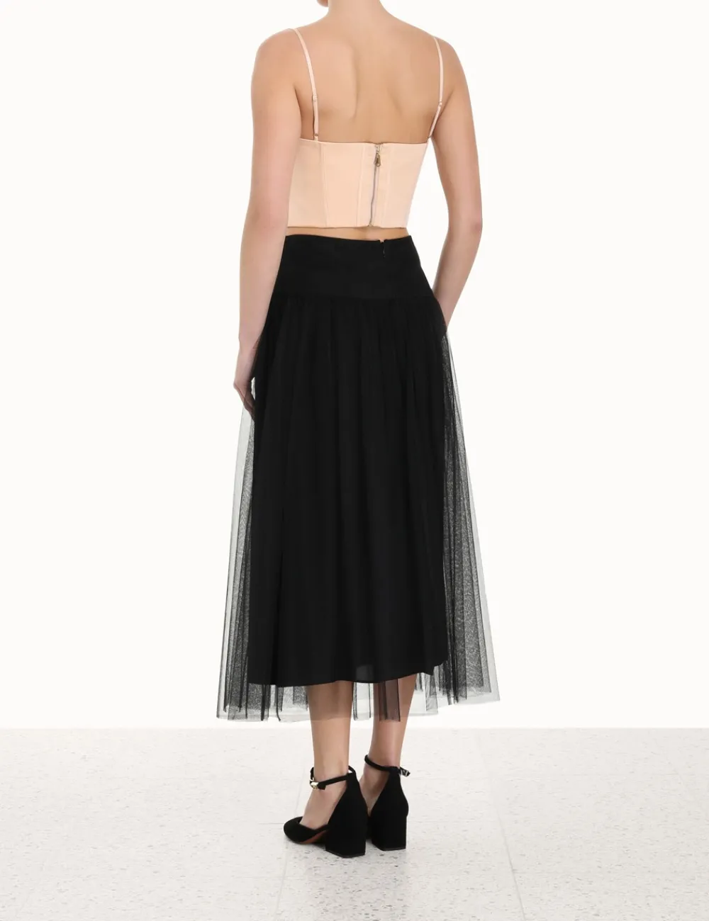 ZIMMERMANN Tops<Silk Corset Top