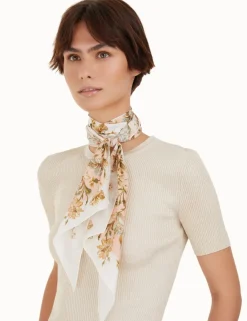 ZIMMERMANN Scarves<Silk Cotton Neck Scarf