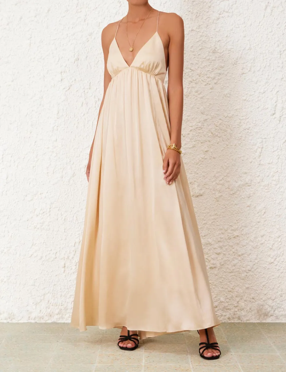 ZIMMERMANN Dresses<Silk Slip Dress