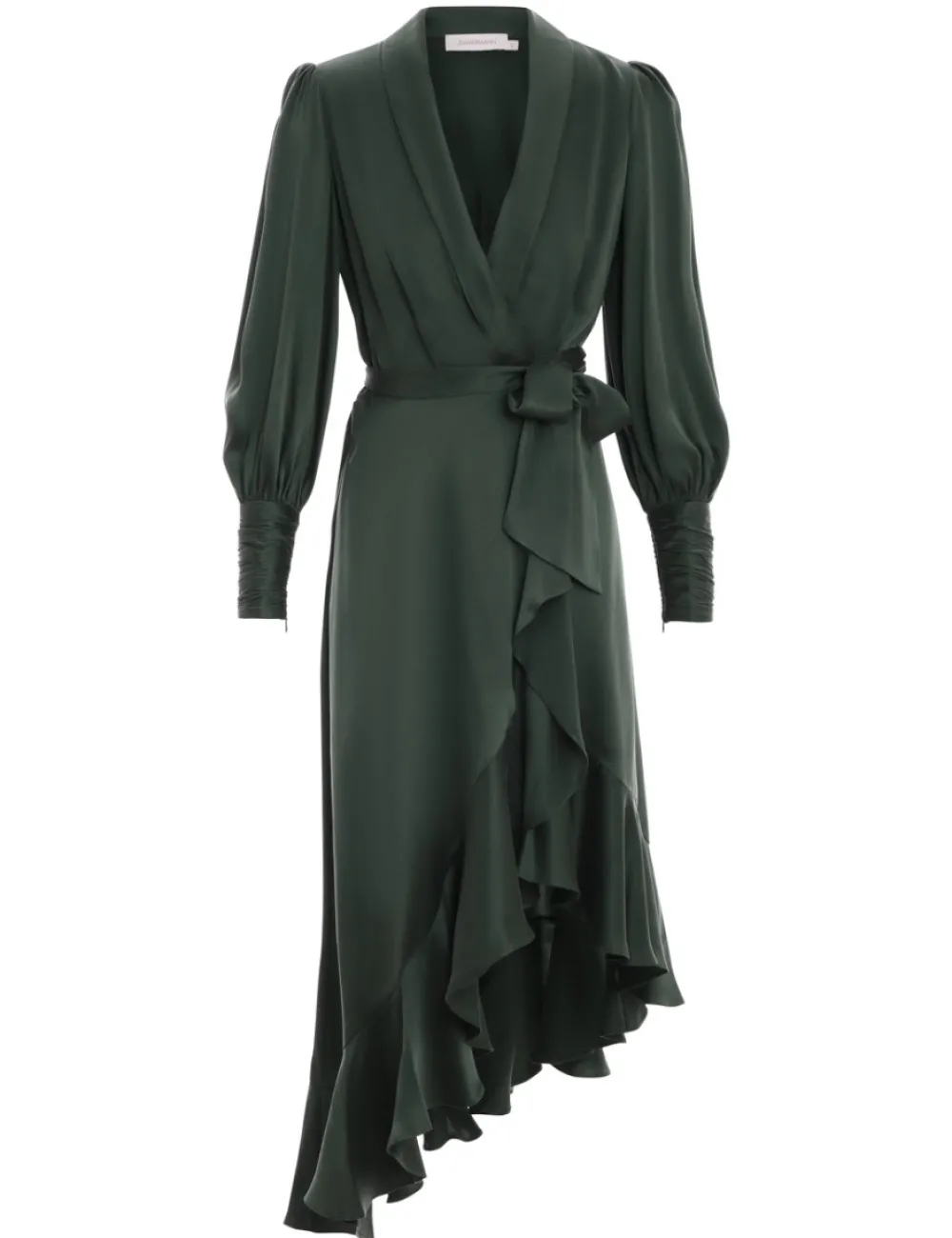ZIMMERMANN Dresses<Silk Wrap Midi Dress