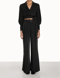 ZIMMERMANN Luminosity<Silk Wrap Top