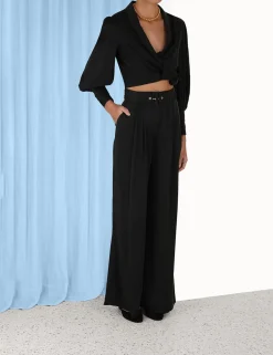 ZIMMERMANN Clothing<Silk Wrap Top