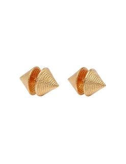 ZIMMERMANN Earrings<Spiral Rope Cone Earrings