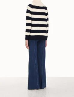 ZIMMERMANN Luminosity<Striped Roll Neck Sweater