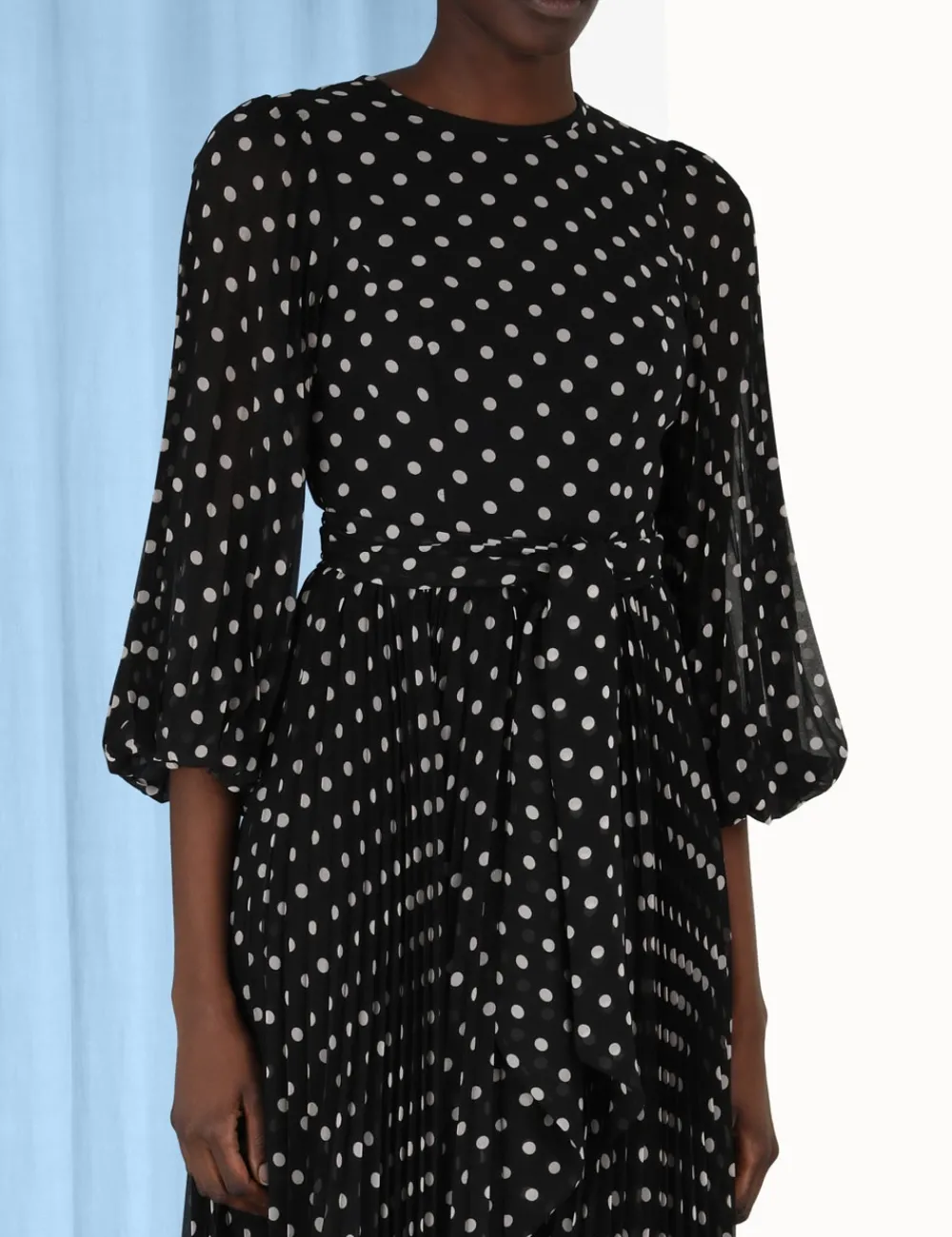 ZIMMERMANN Clothing<Sunray Long Sleeve Midi