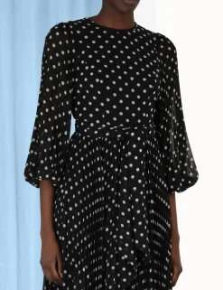 ZIMMERMANN Dresses<Sunray Long Sleeve Midi