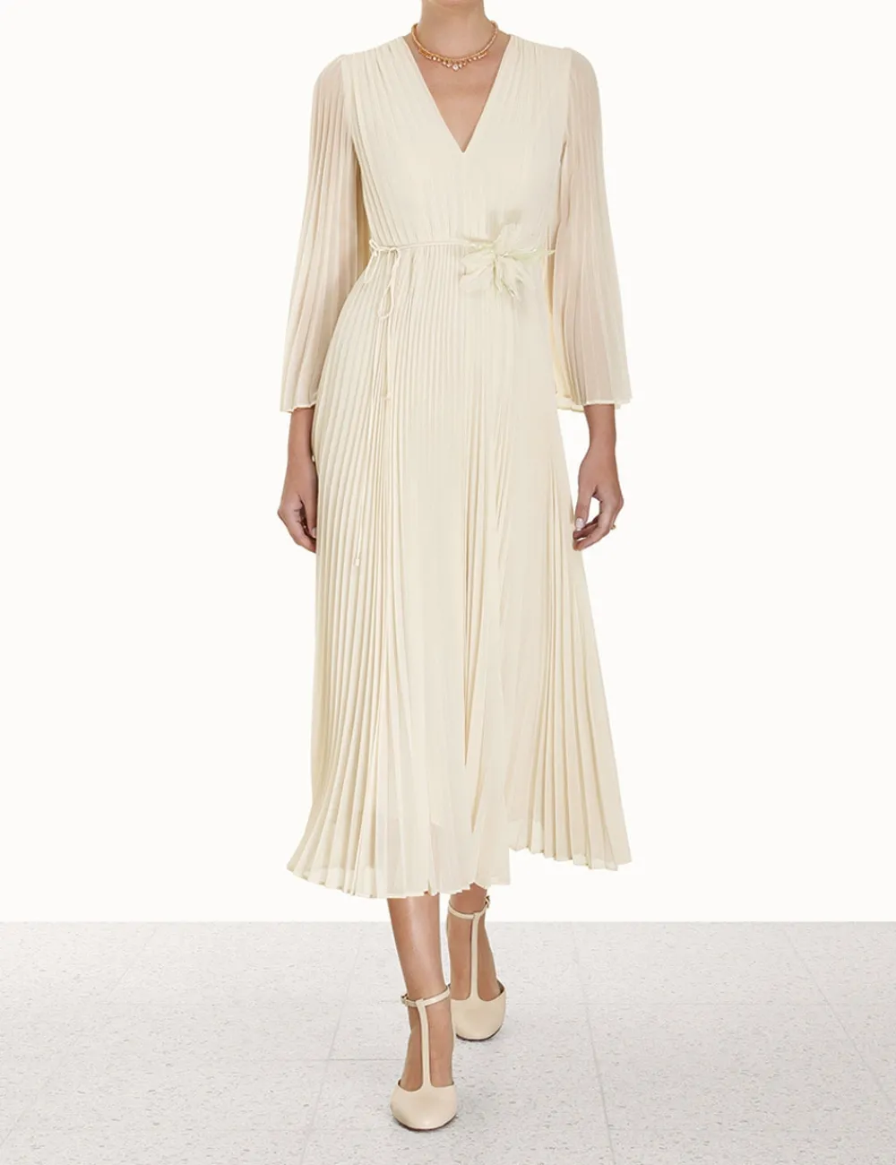 ZIMMERMANN Dresses<Sunray Midi Dress
