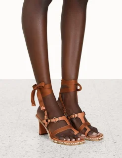 ZIMMERMANN Heels<Toe Thong Bow Sandal 65