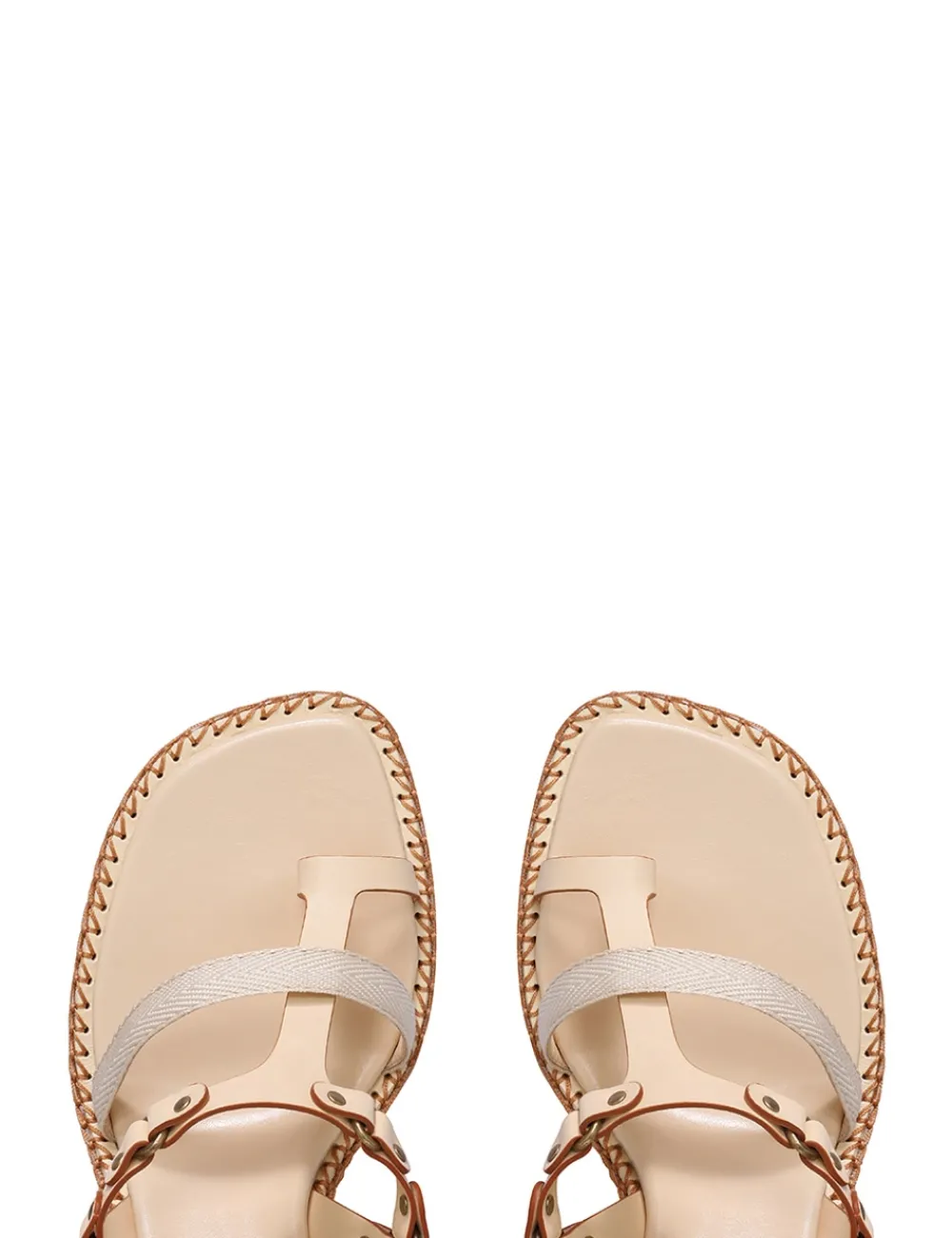 ZIMMERMANN Heeled Sandals<Toe Thong Bow Sandal 65