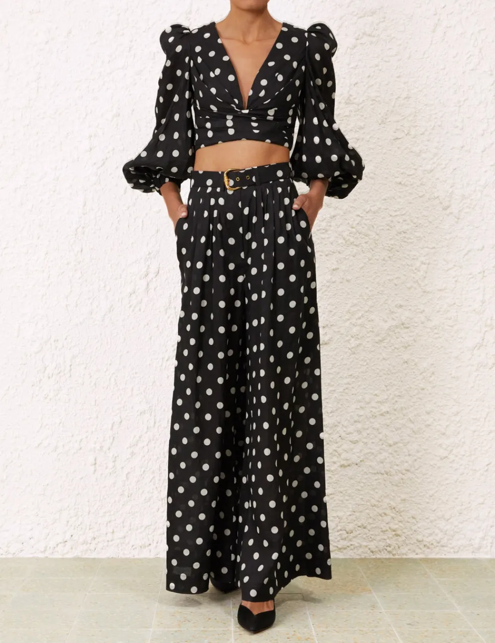 ZIMMERMANN Shorts & Pants<Tuck Pant
