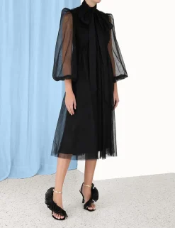 ZIMMERMANN Clothing<Tulle Midi Dress