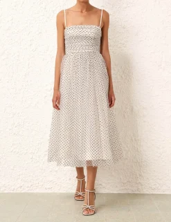 ZIMMERMANN Clothing<Tulle Midi Dress