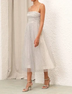 ZIMMERMANN Clothing<Tulle Midi Dress