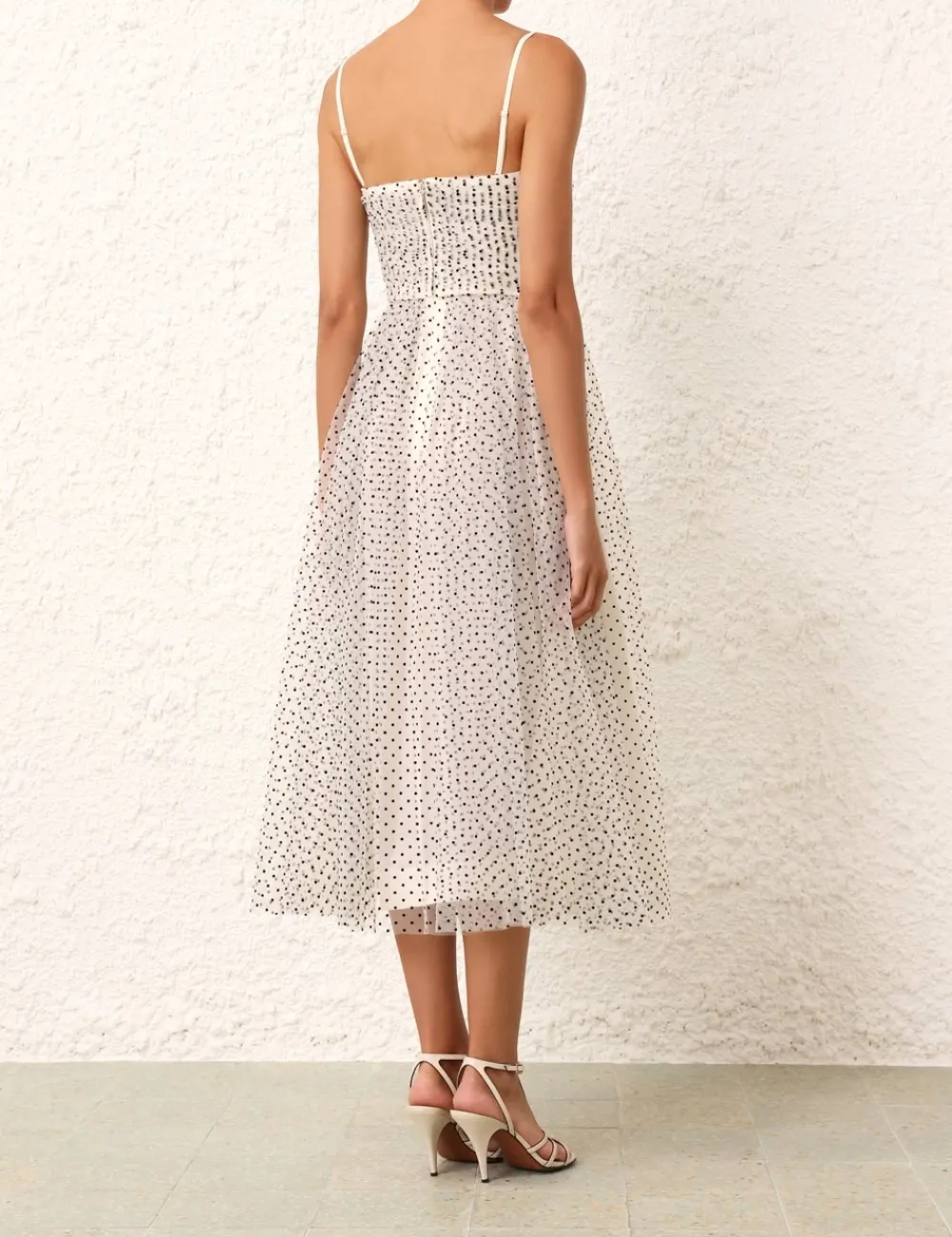 ZIMMERMANN Clothing<Tulle Midi Dress