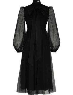 ZIMMERMANN Dresses<Tulle Midi Dress