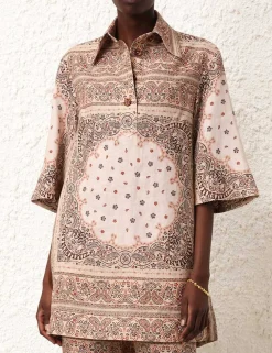 ZIMMERMANN Dresses<Tunic Mini Dress