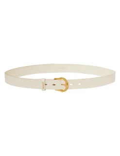 ZIMMERMANN Accessories<Twisted Buckle Leather Belt 30