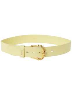ZIMMERMANN Belts<Twisted Buckle Leather Belt 40