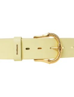 ZIMMERMANN Belts<Twisted Buckle Leather Belt 40