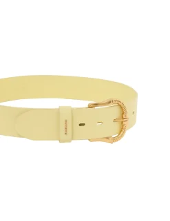 ZIMMERMANN Belts<Twisted Buckle Leather Belt 40