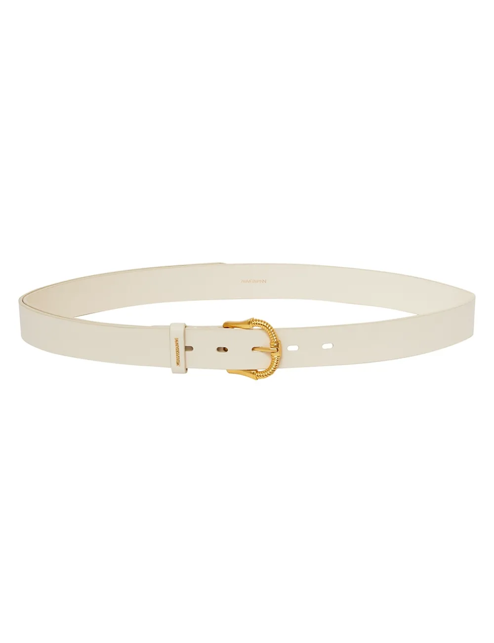 ZIMMERMANN Belts<Twisted Buckle Leather Belt 30