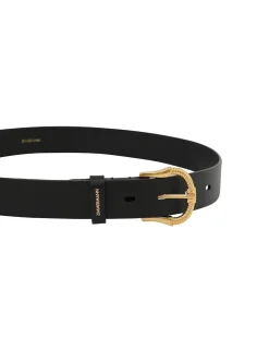 ZIMMERMANN Accessories<Twisted Buckle Leather Belt 30