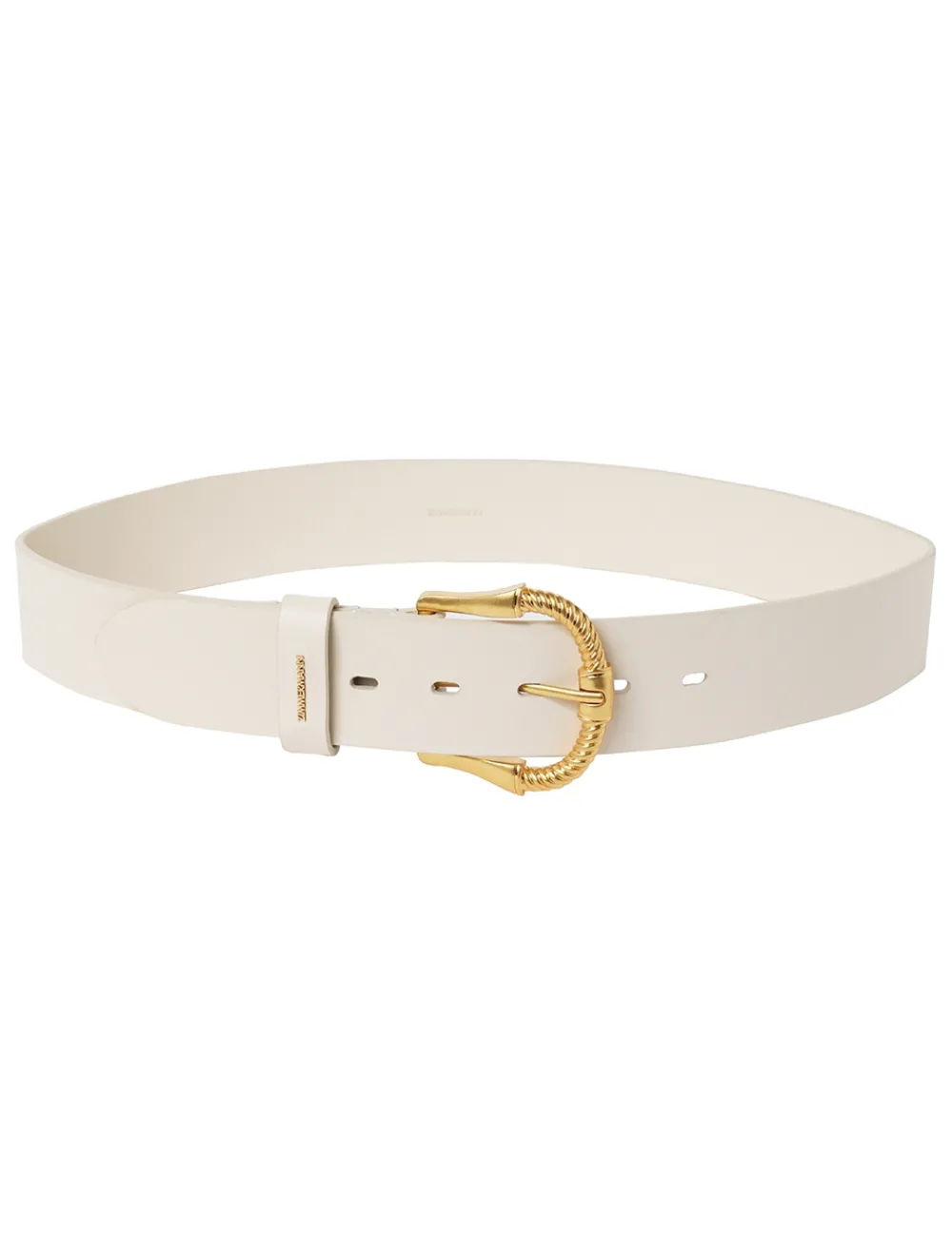 ZIMMERMANN Belts<Twisted Buckle Leather Belt 40