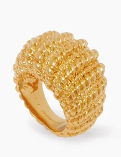 ZIMMERMANN Rings<Twisted Rope Dome Ring