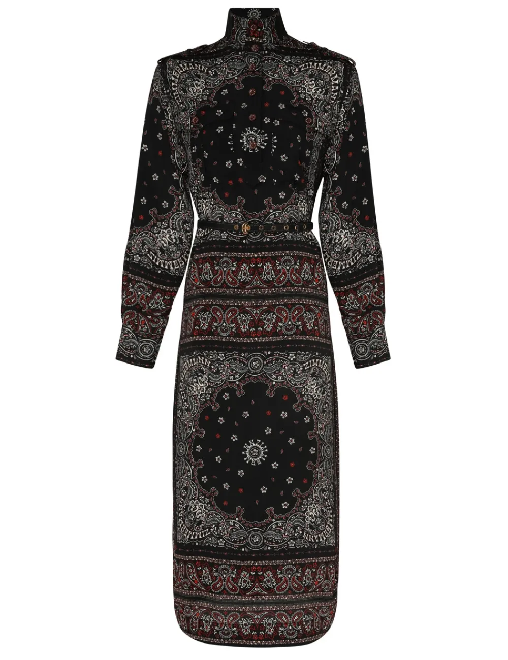 ZIMMERMANN Dresses<Utility Midi Dress