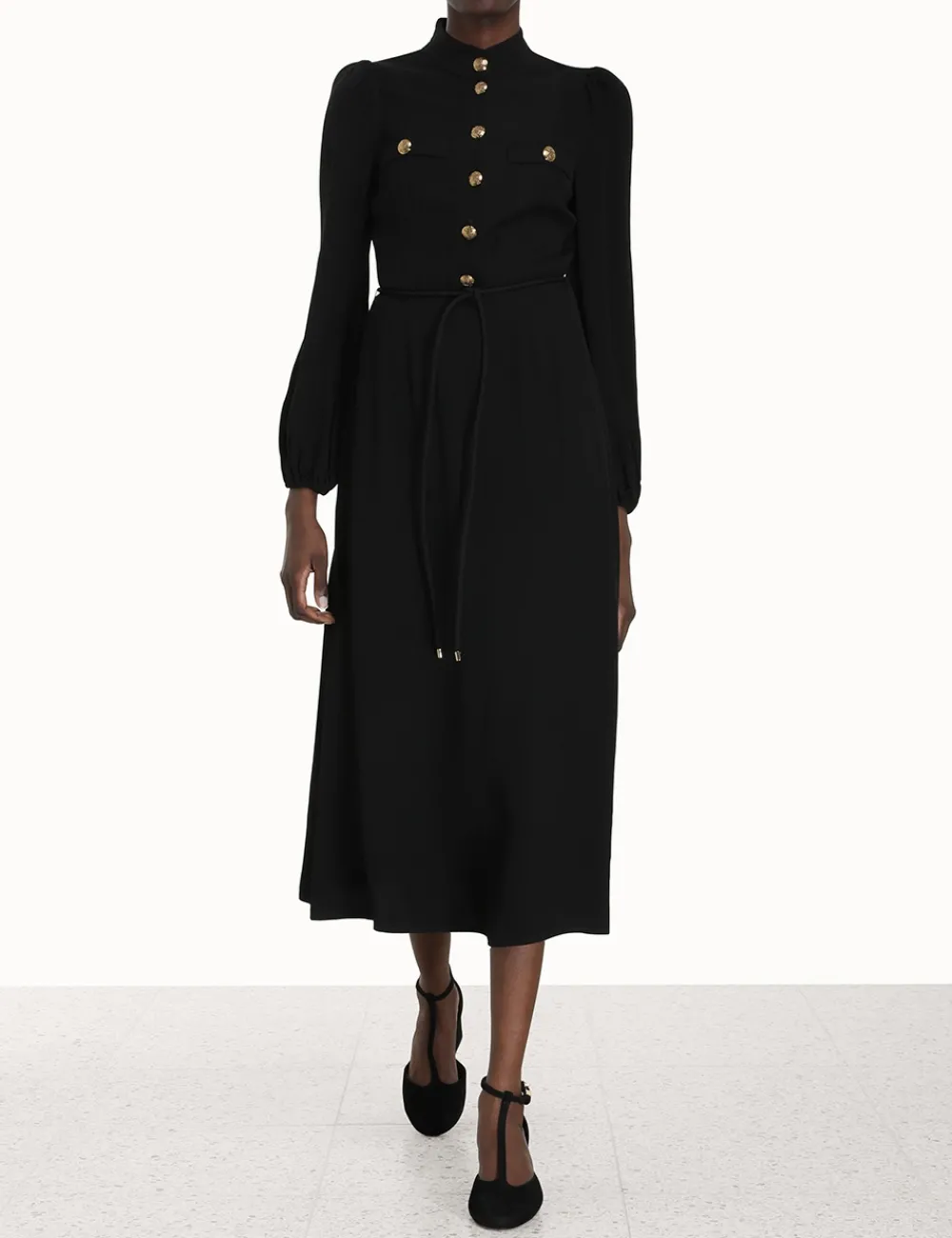 ZIMMERMANN Dresses<Utility Midi Dress