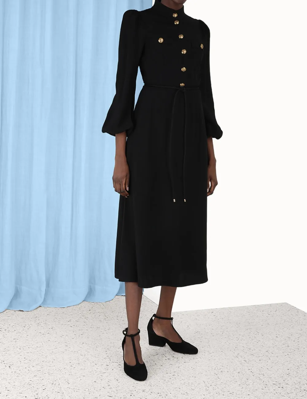ZIMMERMANN Dresses<Utility Midi Dress