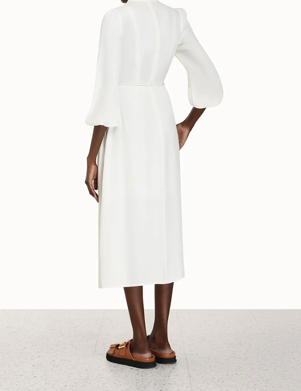 ZIMMERMANN Dresses<Utility Midi Dress