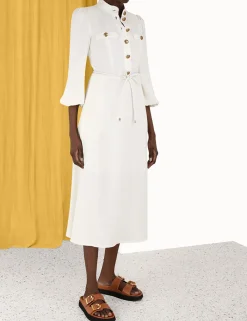 ZIMMERMANN Clothing<Utility Midi Dress