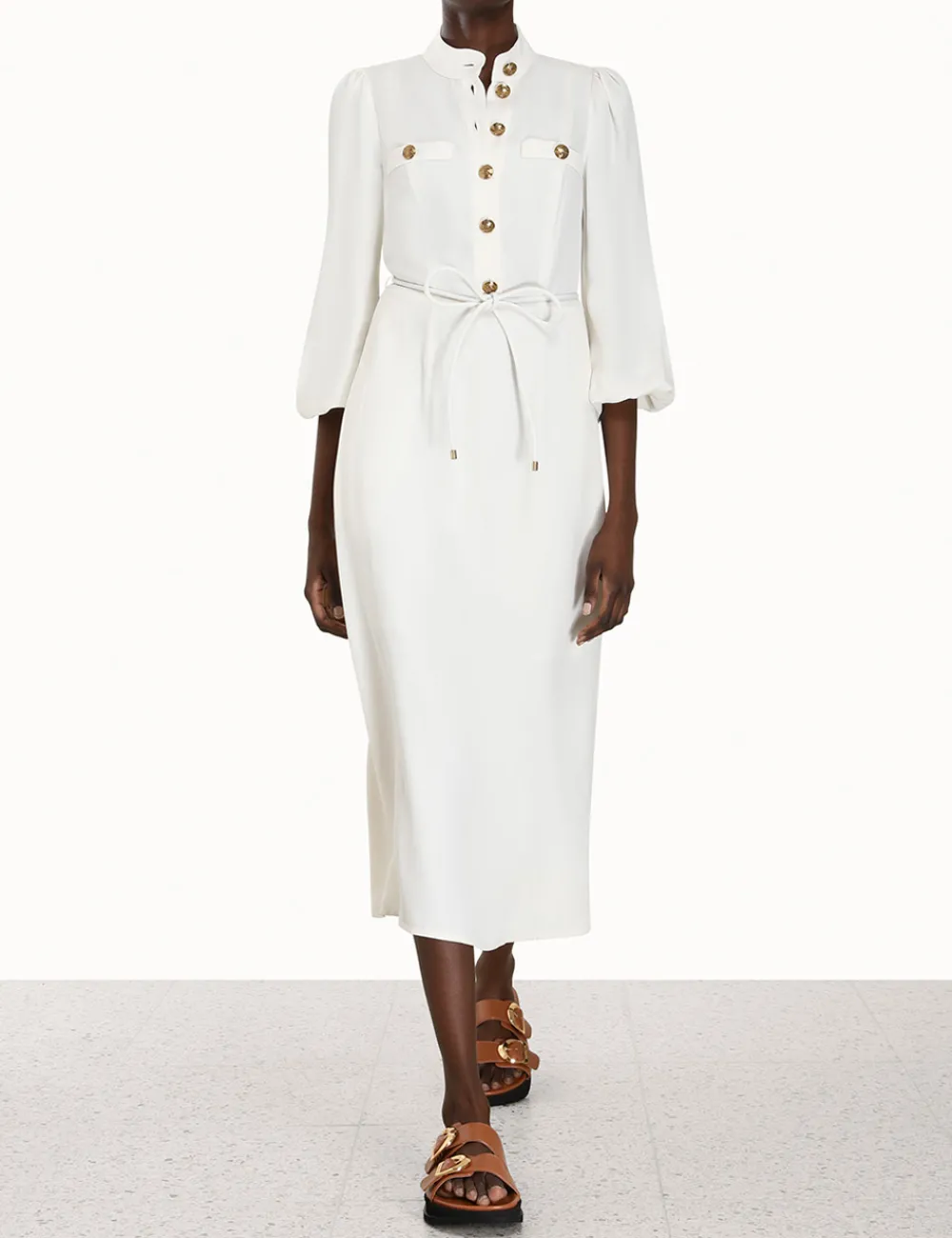 ZIMMERMANN Luminosity<Utility Midi Dress