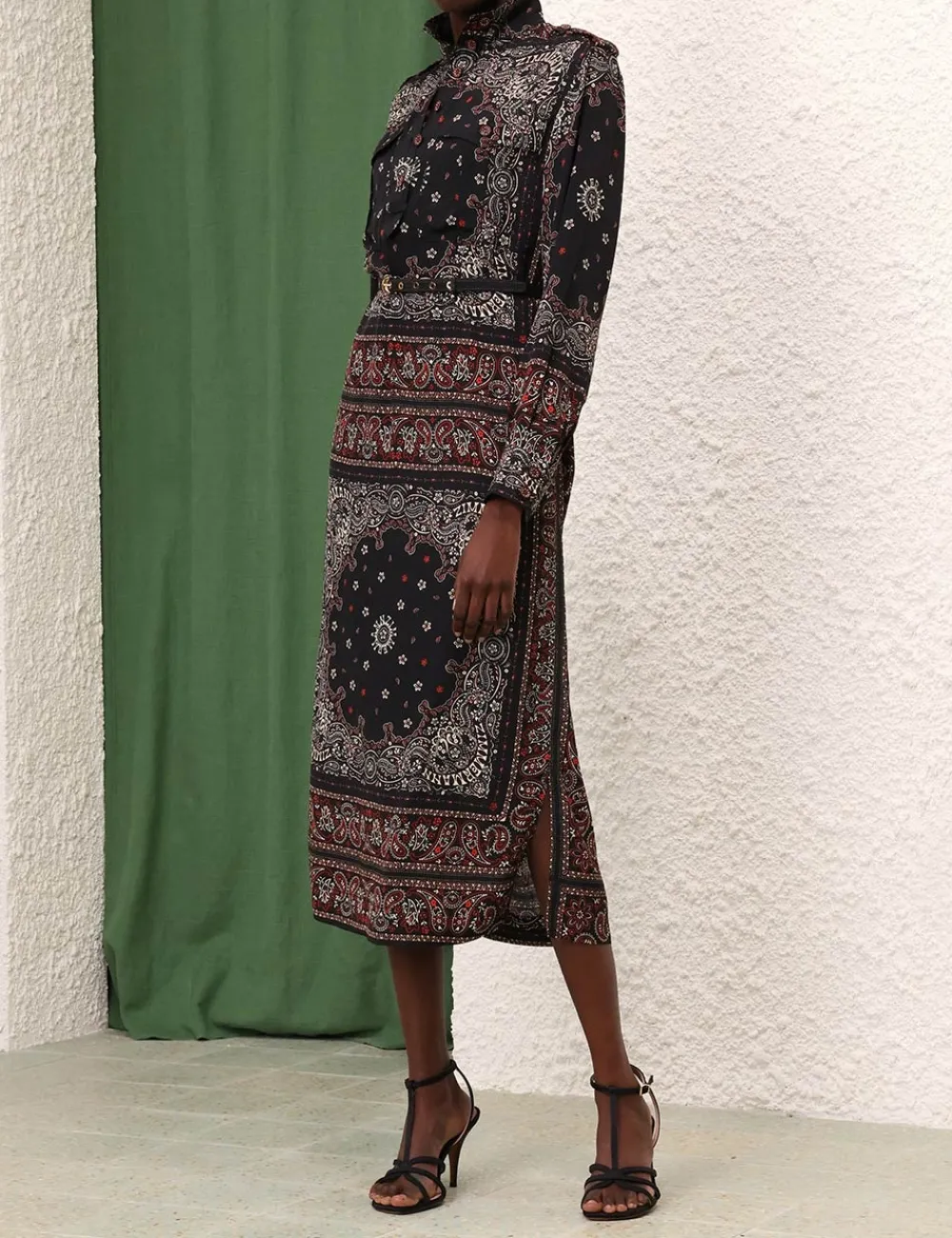 ZIMMERMANN Clothing<Utility Midi Dress