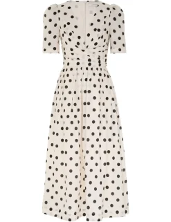 ZIMMERMANN Dresses<V Neck Midi Dress