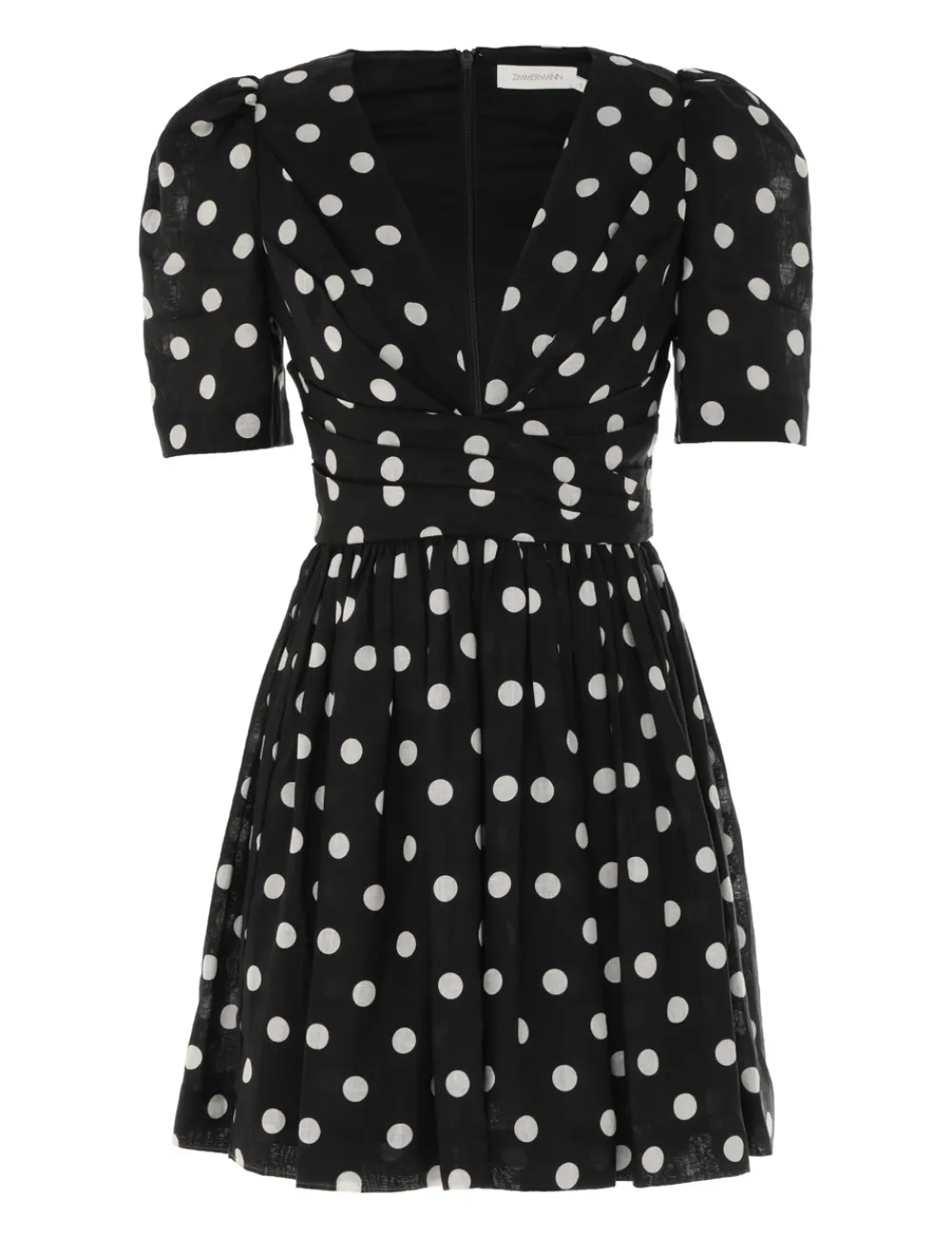 ZIMMERMANN Dresses<V Neck Mini Dress