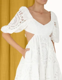 ZIMMERMANN Clothing<Vacay Lace Mini Dress