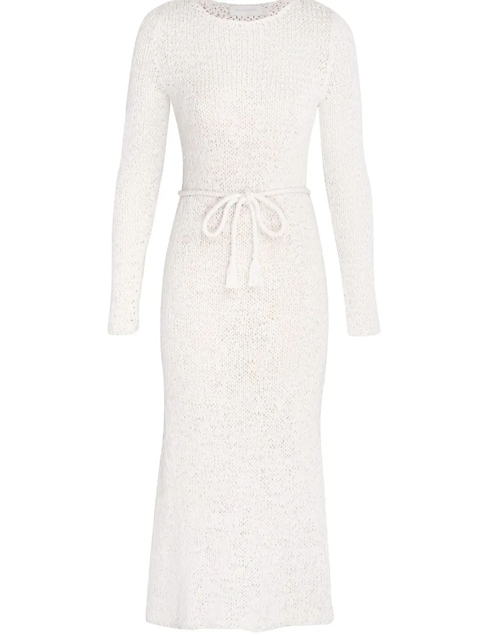 ZIMMERMANN In Denim<Vacay Ribbon Knit Dress