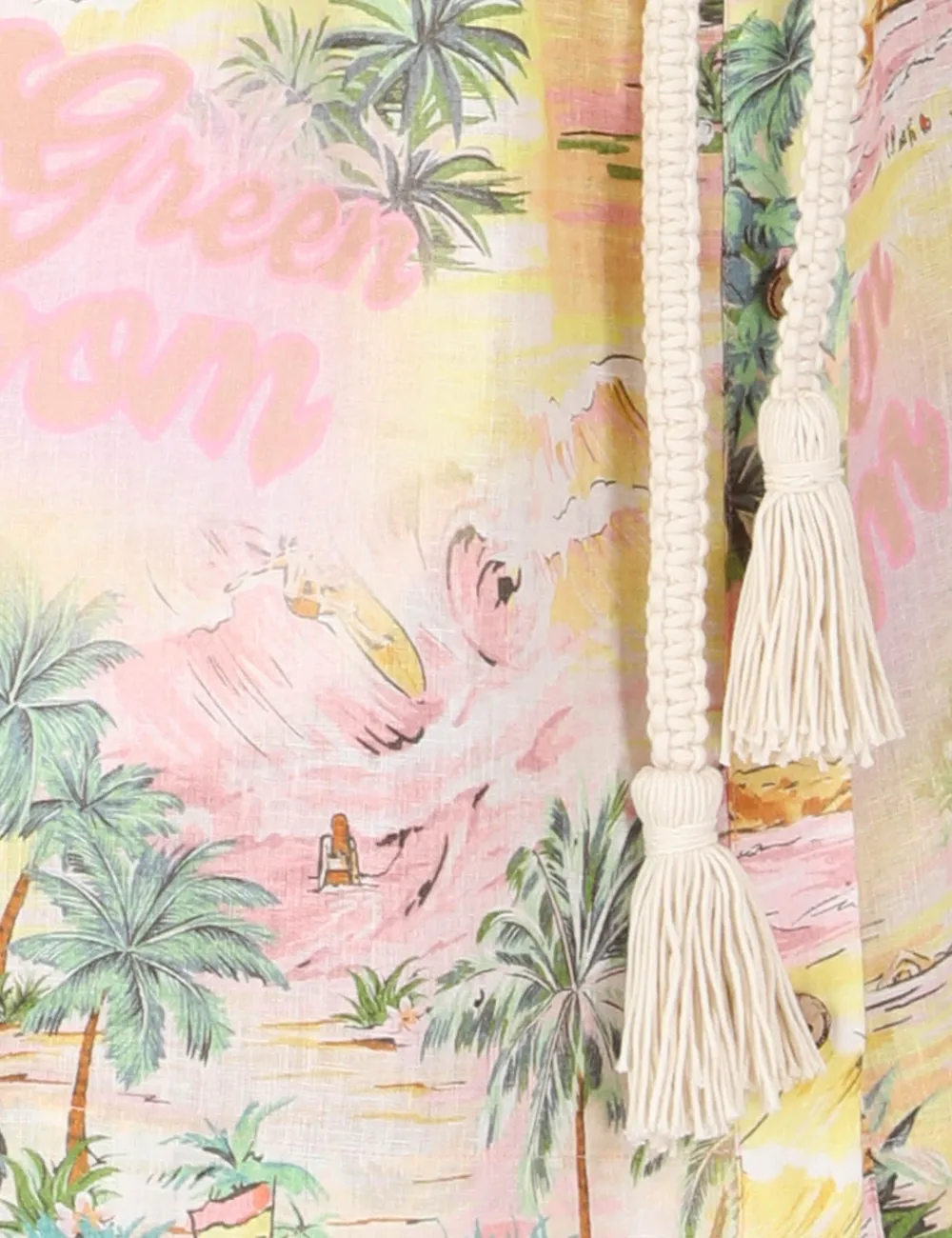 ZIMMERMANN Clothing<Vacay Short Sleeve Dress